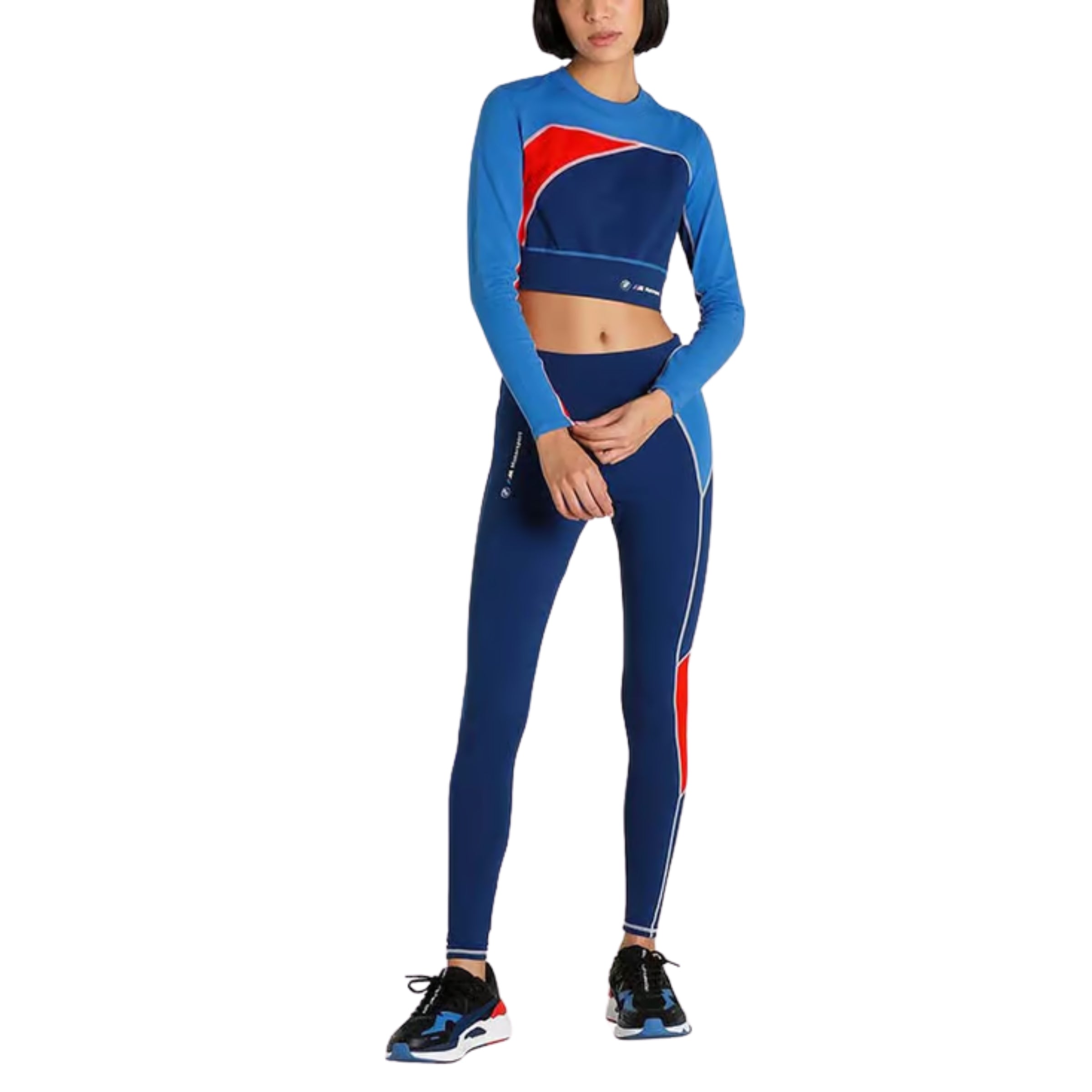 Puma T-Shirt Ladies L/S Bmw Mms Estate Blue